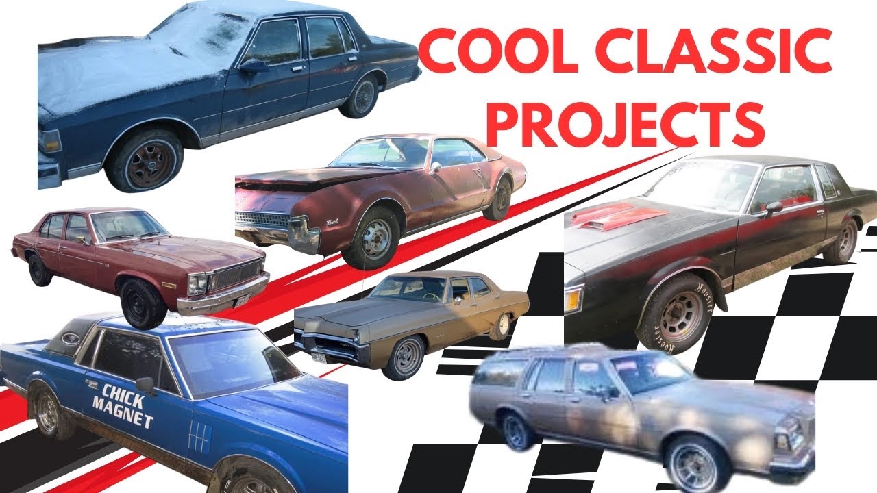 All of the cool old classic project cars I’ve had 