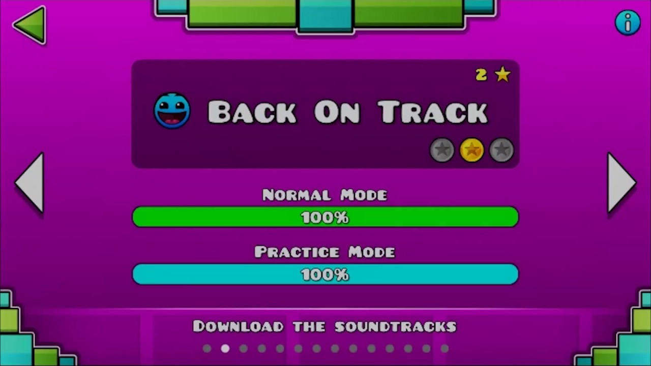 Geometry Dash Lite | BACK ON TRACK | Level 2 | From Real Gaming Arena ...
