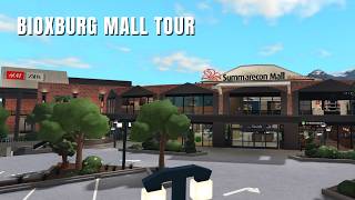 Touring My 2.5M  Bloxburg Shopping Mall - Roblox Bloxburg