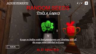 Beating OmGi's "Truly a Legacy' achievement on random seeds in 37 minutes!