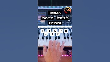 Mortal Kombat - How to play the famous sound🎹