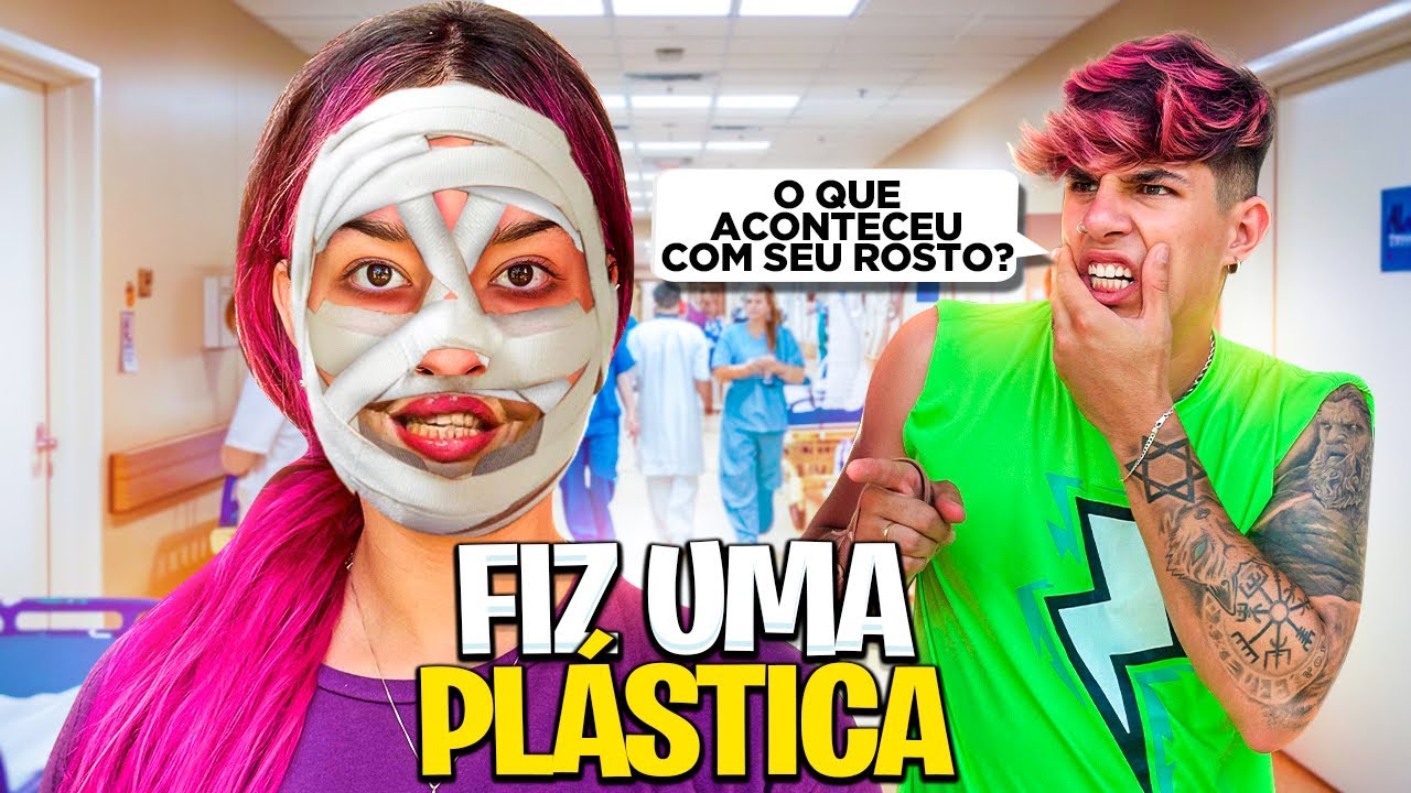 FIZ UMA PLASTICA E VIREI OUTRA PESSOA *surtei