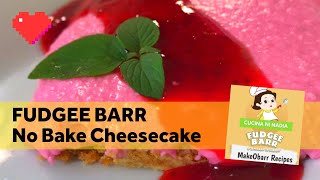 Fudgee Barr No Bake Cheesecake | Easy no bake recipe! ♥️