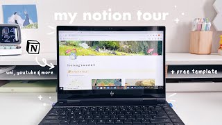 🌱 my 2023 notion tour // how i organise my life, uni & work (+free templates!)
