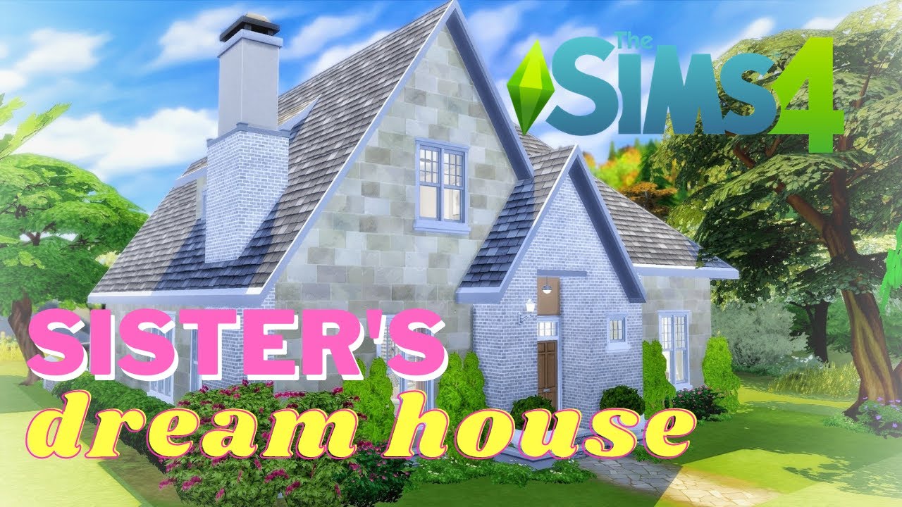 Dream House - Sims 4 - Speed Build - with CC - YouTube