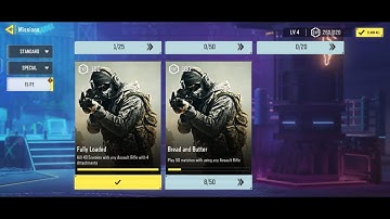 Call of Duty Mobile Kill 40 Enemies with Any Assault Rifle with 4 Attachment | New Challenges Compl