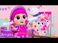 Painting My Masterpiece! 🎨💖 Big Feelings Song | Little Angel Kids Songs & Nursery Rhymes
