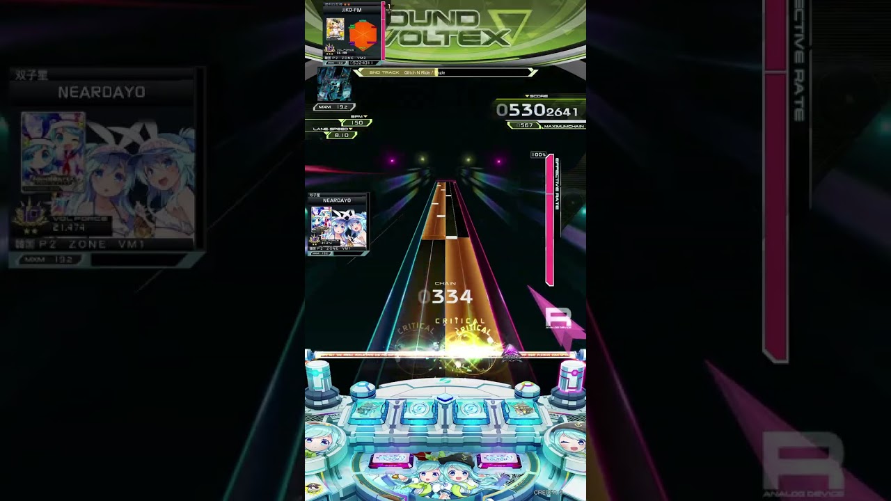 [SDVX] Glitch N Ride (MXM 19.2)