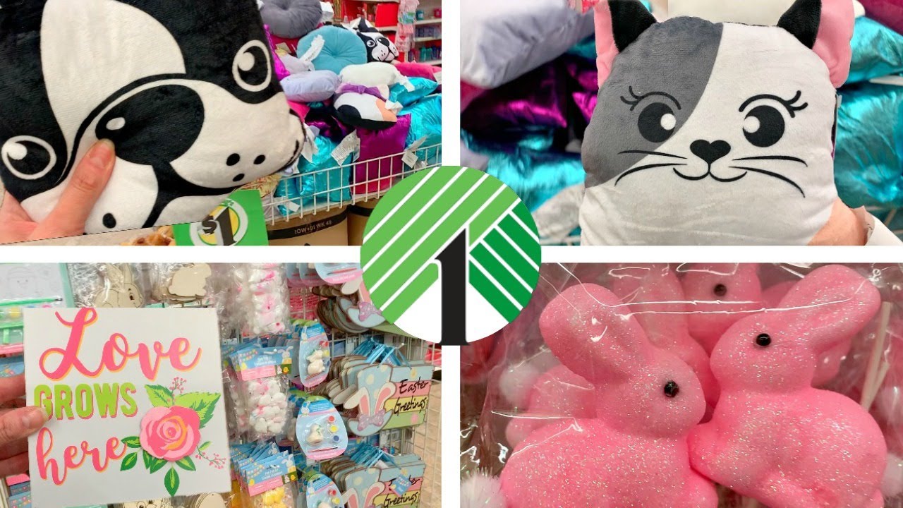 DOLLAR TREE SHOPPING!!!🔥NEW FINDS, $1 PILLOWS, VALENTINE'S DAY + EASTER!!!