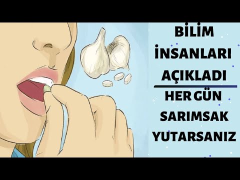 HER GÜN SARIMSAK YUTARSANIZ, BAKIN VÜCUTTA NELER OLUYOR ?