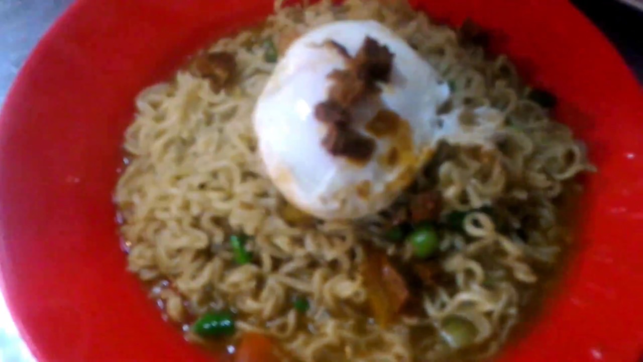 BEGINI CARA MASAK INDOMIE  KUAH DI NASI  GORENG  PEMUDA MEDAN 