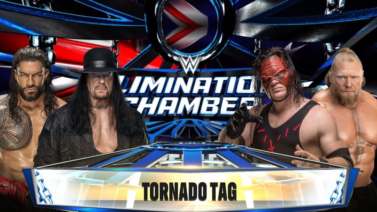 Гробовщик Роман Рейнс против Кейна Брока Леснара