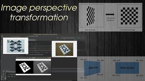 Multiple way of doing Image Perspective Transformation using Python OpenCV | In Real Time.