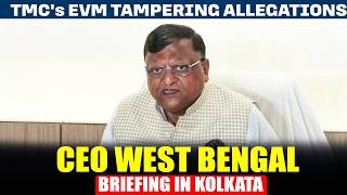 BREAKING NEWS: West Bengal CEO Briefs media on TMC's EVM Tampering allegationsI Kolkata I  BJP I ECI