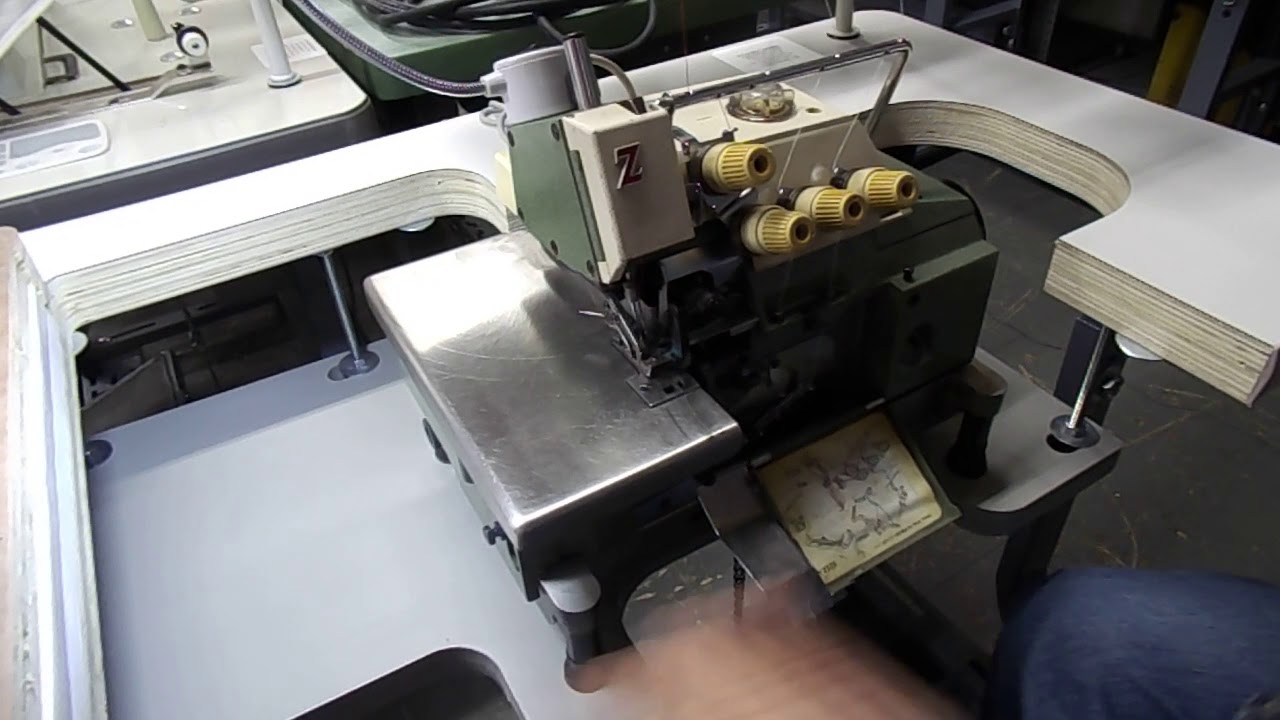 Overlock SEWING MACHINE YAMATO (Z361) - YouTube