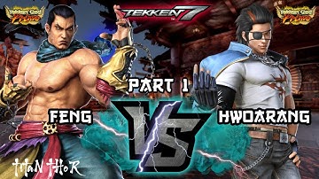 KENPO VS TAEKWONDO - Tekken 7 - THE BEAST Feng Wei  [TiTAN_THOR] VS Hwoarang Part 1
