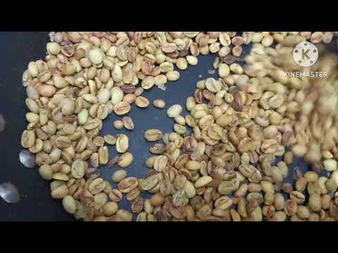 طريقة تحضير القهوه في البيت تحميص البن