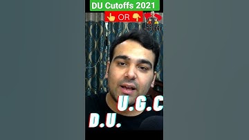 Delhi University Cutoffs High OR Low 😱🔥 #shorts