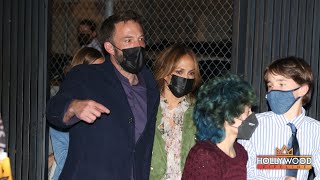 Ben Affleck & JLo spend time with blended family in Los Angeles