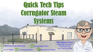 Corrugator Steam System Tips