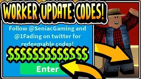 "🌾ALL NEW SECRET WORKERS UPDATE 5 CODES 2019!!" 🌾 Farming Simulator [🔨 WORKERS] Update 5 (Roblox)
