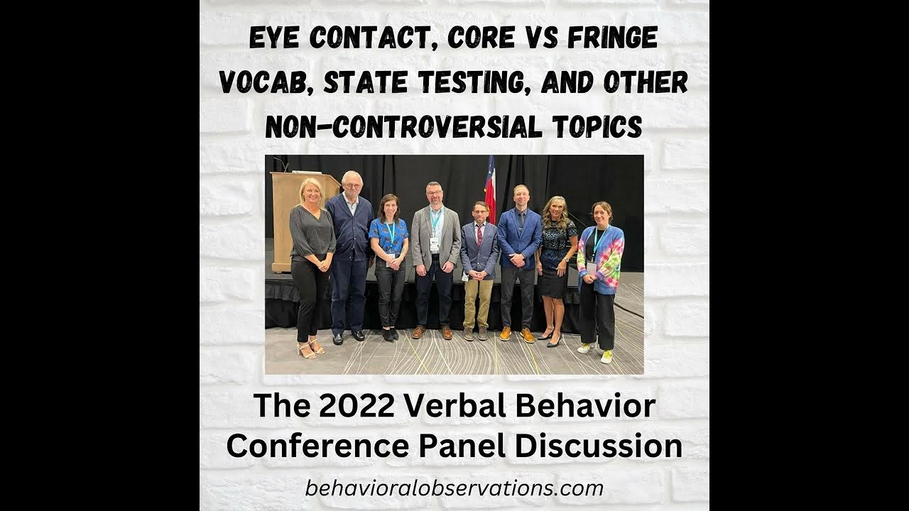 Eye Contact, Core vs Fringe Vocab, State Testing, and Other Non
