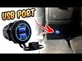 USB port install for Rear Seat - 2017 Toyota Corolla SE