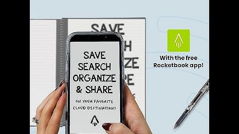 Rocketbook Core Reusable Smart Notebook