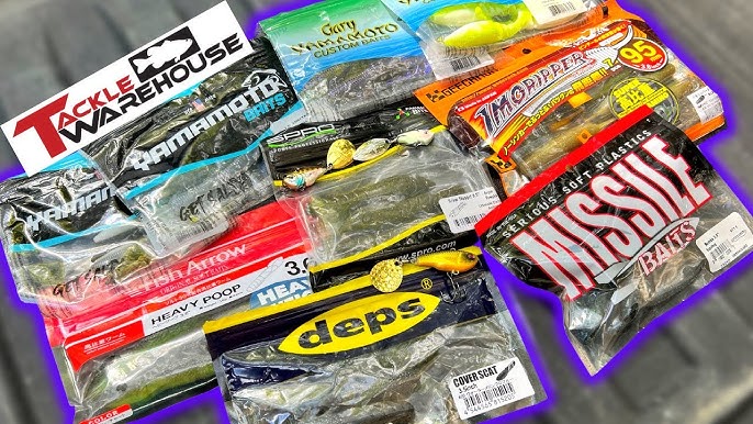New Fishing Lures for 2024 I'm Excited to Try! Tackle Warehouse Unboxing  Live 