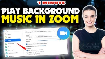 How to play background music in zoom 2025 (Quick & Easy)