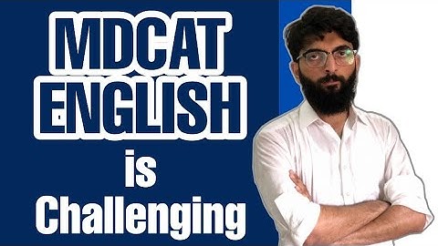 Subject-Wise Guidelines: MDCAT English | Zeeshan Baloch