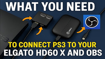 How to Record PS3 Gameplay Using Elgato HD60 X & OBS