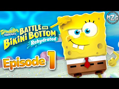 SpongeBob SquarePants: Battle for Bikini Bottom Rehydrated Gameplay Part 1 - YouTube