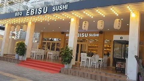베트남 다낭 미케비치 바로 앞에 새로 오픈한 일식 BBQ 레스토랑(EBISU)~~