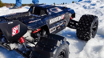 Best winter upgrade for the Kraton 8S!
