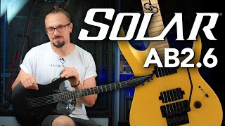 Solar Guitars AB2.6 – металистам от металиста 🤘🤘🎸