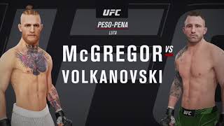 🔥Conor McGregor vs Alexander Volkanovski | UFC4 #conormcgregor #ufc #video #gamer #fight #knockout