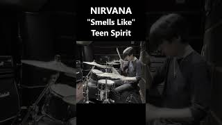 NIRVANA - Smells Like Teen Spirit (Drum Cover) #Shorts