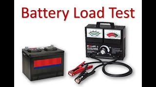 Testing a Battery With a Carbon-Pile Load Tester