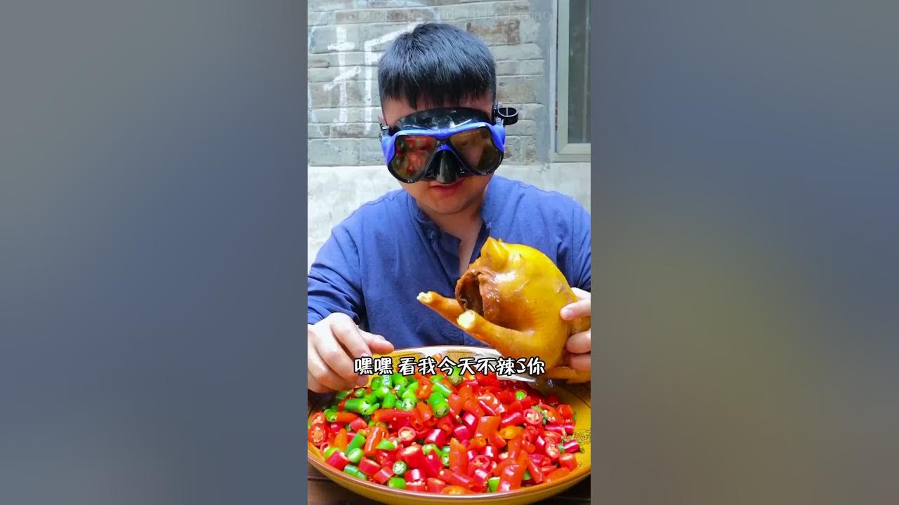 Songsong uses chili chicken whole Ermao, I didn't expect Er Mao to be not afraid of spicy | mukbangs Songsong uses chili chicken whole Ermao, I didn't expect Er Mao to be not afraid of spicy | mukbangs