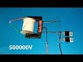 High voltage converter 500000V , Boost converter using dual mosfet