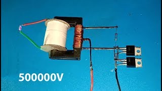 High voltage converter 500000V , Boost converter using dual mosfet