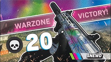 FASTEST MELTING MP7 CLASS SETUP IN WARZONE!! NO RECOIL!! (Best MP7 Class Modern Warfare Warzone)
