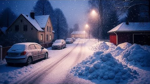 Relax With Calming sounds of a Winter Storm | Howlingwind perfect for instant Sleep & Stress Relief