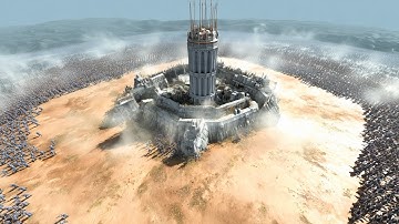 7,000,000 Uruk-hai vs EMPEROR OF MANKIND Astronomican Defense - Ultimate Epic Battle Simulator 2