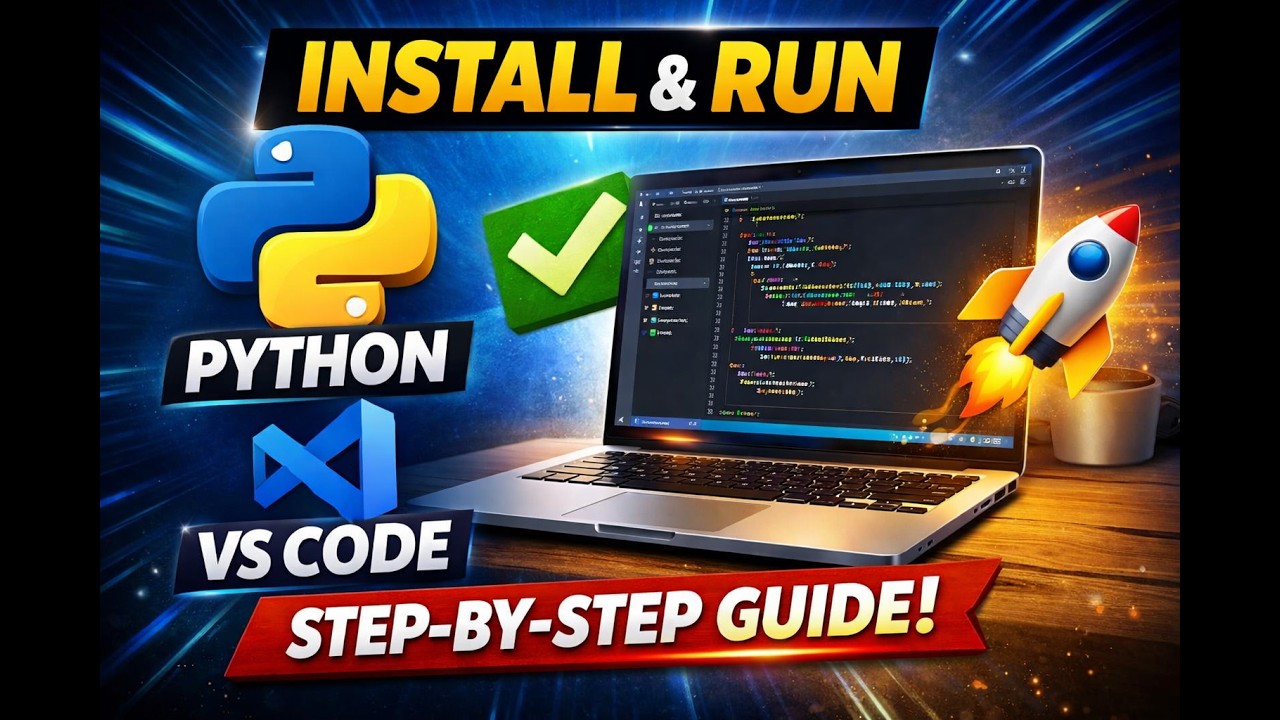 How to Install Python & VS Code on Windows (Step-by-Step Guide 2026 ...