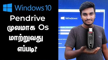 How To Install Windows10 Using Pendrive (Clean Format) Tamil