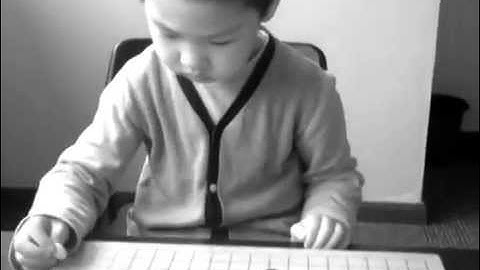 6-year old child VS. Chinese opening fuseki