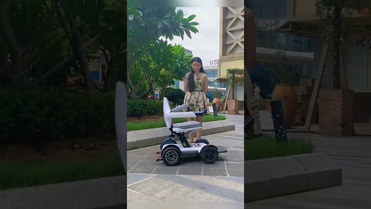 Product Link In Bio 2430 Modern Foldable Electric Mobile Scooter Wheelchair