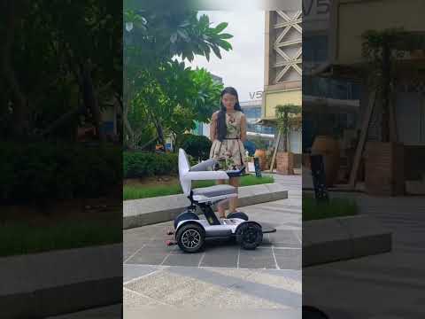 Product Link in Bio ( # 2430 ) ✅ Modern Foldable Electric Mobile Scooter Wheelchair